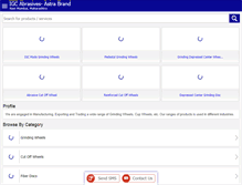 Tablet Screenshot of igcabrasives.com